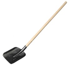 Sauze shovel, steel, wooden stalk