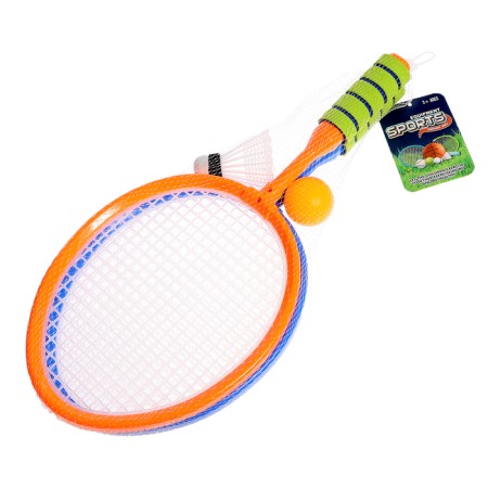 Set for badminton, 2 rackets, 49 cm., Volan, ball-6