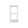 The wall -mounted series Gold, 300*200*600, white oak, m/k white chipboard
