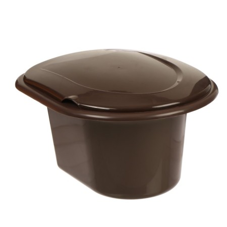 Bucket-hut, h = 20 cm, 11 l, brown-1
