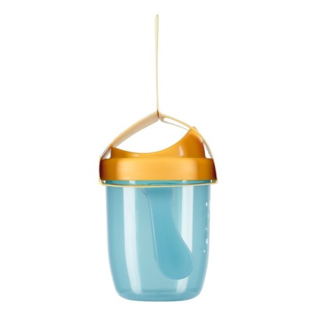 Drill-navigye with handles, hard nose, 210 ml, from 6 months., Mix colors-15