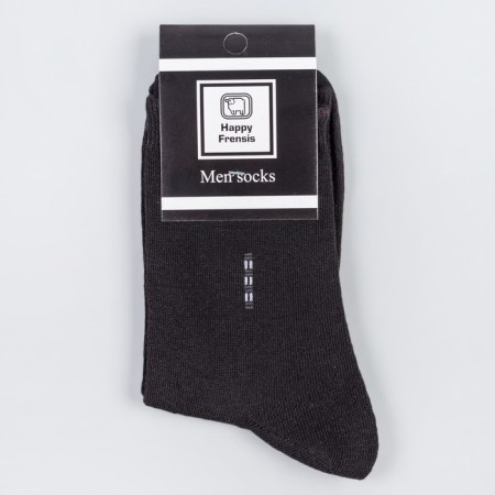 Male socks, black color, size 27-29-2