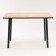 Dining Modern Laksi, 1104x594x756, Black /Irish oak