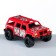 Plastic jeep machine 26 x 14 x 10 cm, mix
