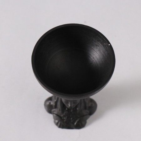 Stand for incense "" Egyptian "height 10cm, diameter 7cm black-5