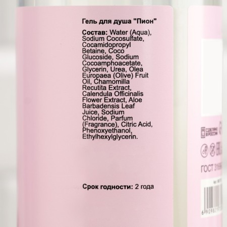 Shower gel "Pion" 1000 ml with dispenser-4