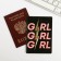 Set of passport and diary #girl
