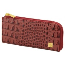 Key of zipper, length 13.5 cm, red color
