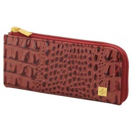 Key of zipper, length 13.5 cm, red color