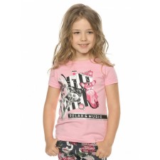 T -shirt for girls, height 86 cm, pink color