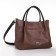 Bag Female, average size, brown color