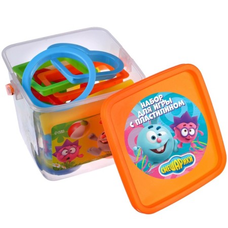 Set for playing with plasticine "Figures", Smeshariki-1