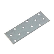 The plate is mounted, galvanized, 40 x 120 x 2 mm