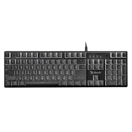 Keyboard A4Tech Bloody S510NP Mechanical Black USB For Gamer LED (S510NP (Pudding Blac 102943-2