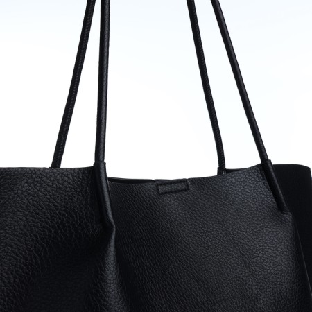 Bag Women's Shoper on Magnet, Black Color-4
