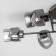 Hilari chandelier, 6x40W E27, color black pearls