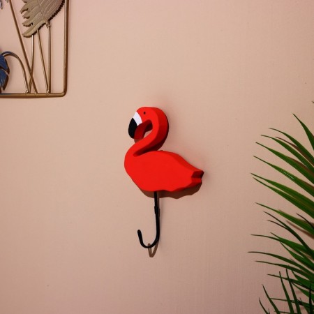 Flamingo hook tree 17 cm-1