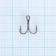 Triple hooks Kujira 536, color BN, No. 14, 10 pcs.