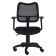 Armchair bureaucrat with armrests, black, back mesh, CH-797AXSN/26-28