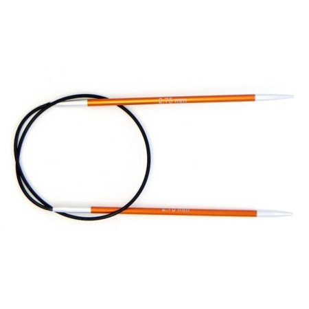 Knitting needles aluminum circular zing Knitpro, 40 cm/2.75 mm 47064