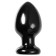 Anal plug Toyfa Popo Pleasure Cetus β, PVC, 68x130 mm, black color