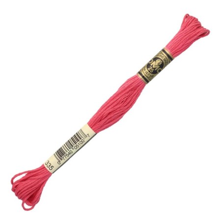 The threads of the DMC 117 (335), 12 pcs. packaged