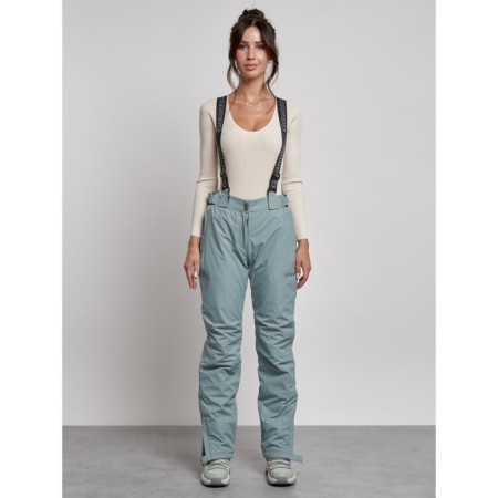 Semi-combinezone ski insulated female winter, size 48, color light gray