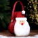 New Year's basket for decor "Santa Claus" 12.5 × 8.5 × 24 cm