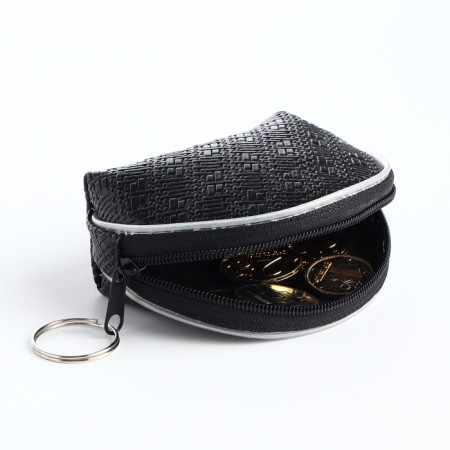Women's wallet with lightning, black color-3