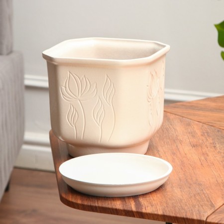 Flower pot "Square" 4l-4