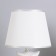 Table lamp 16280/1wt+CR E14 40W white-chromium 22x22x30 cm Risalux