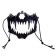 Carnival mask "jaw", black color
