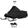 Snowmobile cover, universal, size l, black