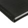 Dated 2025 planning, Escalada, 76 sheets, on the crest, integral cover, artificial leather, foil embossing, block 70, black, 310 x115mm