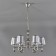 Suspension lamp 6x40W E14, size 67x67x40 cm
