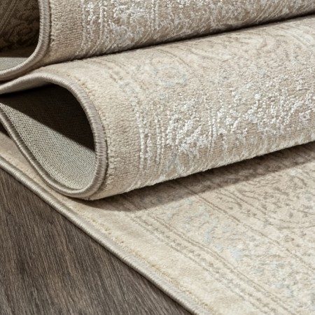 Rectangular carpet Valentis mikonos, size 160x230 cm, color Cream/Cream-3
