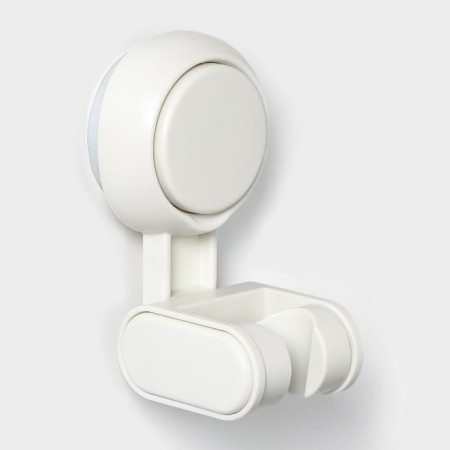 Holder for a shower watering can on a suction cup, 6.8 × 5.5 × 12 cm, white color-1