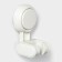 Holder for a shower watering can on a suction cup, 6.8 × 5.5 × 12 cm, white color