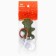 Toy - teaser for cats from cat mint "Fish -Young", with a ring on a finger, 8.5 cm