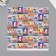 Scrapbooking Paper "Travel" density 180 grams set 5 pcs 30.5x32 cm