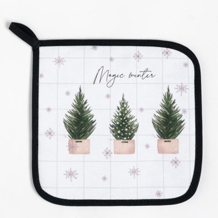 Kit kitchen magic winter mittens of 20x28cm, 19x19cm tack, 100%HL-3