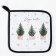 Kit kitchen magic winter mittens of 20x28cm, 19x19cm tack, 100%HL