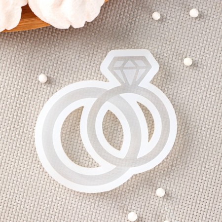 Silicone form "ring", 7.5 × 8 cm, transparent color-1