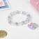 Set of children's "chosen" 2 items: bracelet, ring, magic, color