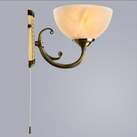 Sconces A3777AP-1AB Windsor 1x40W E14, 19x22x20 cm-1