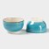 Set of dishes "Breeze" 6 before: 2 circles, 2 salad bowls, 2 plates