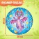 Round Puzzle "Funny Dragon", in a metal box, 44 parts
