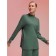 Women's longing, size 42, green color