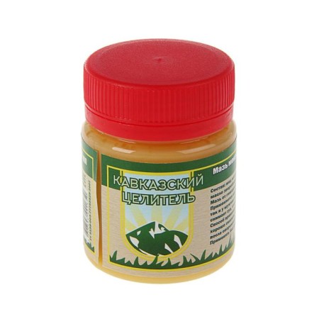 Caucasian ointment from hemorrhoids based on calendula and propolis, 30 ml., "Bizoryuk"-7
