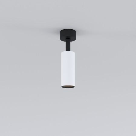 Lamp ceiling Elektrostandard, Diffe LED 8 W, 39x39x155 mm, IP20, white, black color-1